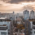 Ageing residential building in Pune highlighting the need for structural audits, maintenance, and possible redevelopment after 25 years.